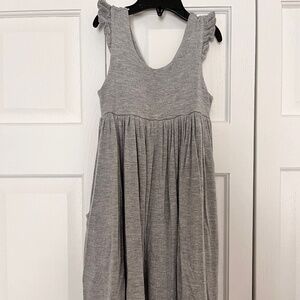 Remie Girl Heather Grey Junie Dress Girls Size 6